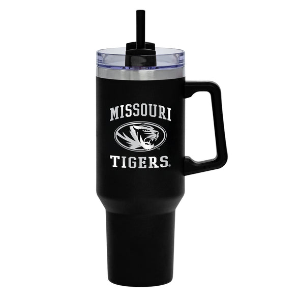 Mizzou Tigers Oval Tiger Head Missouri Tiger Kodiak Black Tumbler