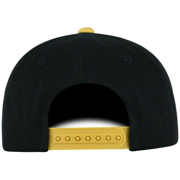 Mizzou Tigers Youth Maverick Flat Bill Adjustable Black and Gold Hat