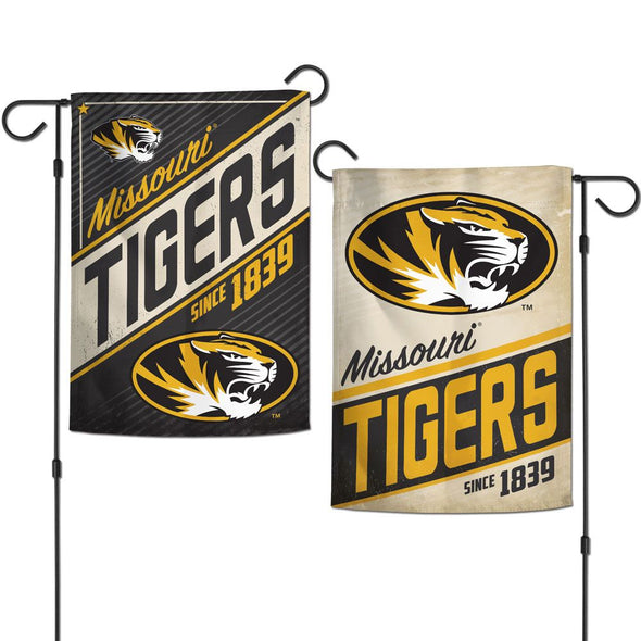 Mizzou Tigers Retro Missouri Tigers Oval Tiger Head Garden Flag