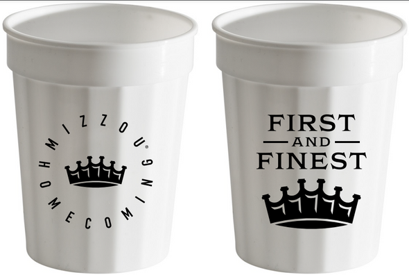 Mizzou Tigers Official Homecoming 2023 White Stadium Cup