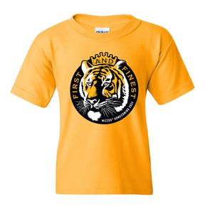 Mizzou Tigers 2023 Official Youth Homecoming Gold T-Shirt