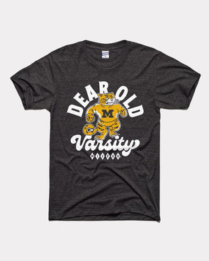 Mizzou Tigers Charlie Hustle Dear Old Varsity Vault Sweater Tiger Black T-Shirt