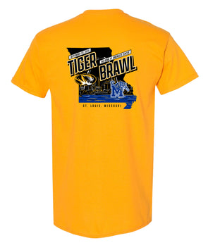 Mizzou vs Memphis Official Game Day Gold T-Shirt