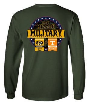 Mizzou Tigers Official Military Appreciation Game Day Long Sleeve vs Tennessee