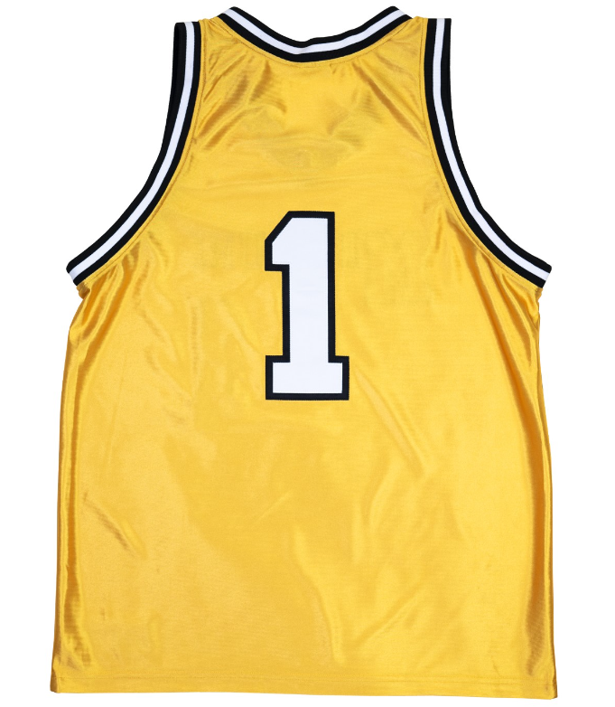 Mizzou Tigers 19Nine Retro 1 Gold Basketball Jersey Tiger Team Store