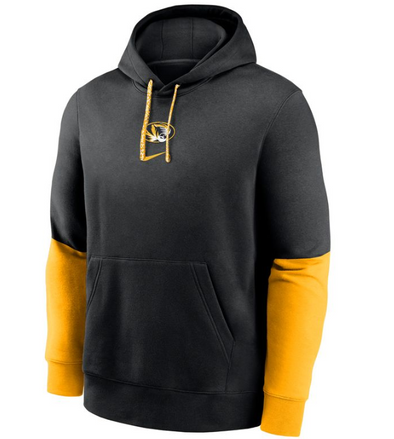Nike black and gold hoodie hotsell