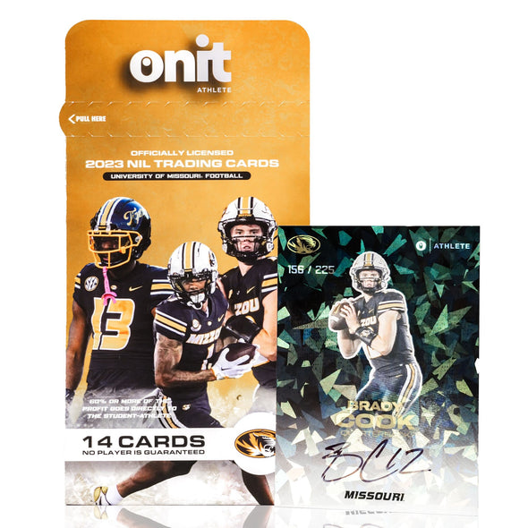 Mizzou Tigers Football NIL Players Trading Cards Assorted Players