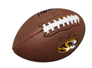 Mizzou Tigers Oval Tiger Head Mini Leather Football