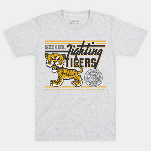 Mizzou Tigers Homefield Vault Mizzou Fighting Tigers Grey T-Shirt