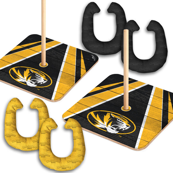 Mizzou Tigers Oval Tiger Head Horseshoe Bag Game
