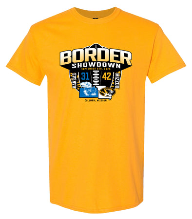 Mizzou Tigers Official Football Victory T-Shirt vs Kansas