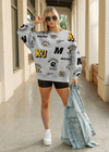 Mizzou Tigers Gameday Couture Always Repeat Women's Grey Crew Neck Sweatshirt
