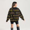 Mizzou Tigers Gameday Couture Women's Rhinestones Hype Era Black Crew Sweatshirt