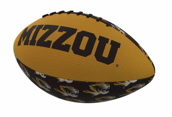 Mizzou Tigers Mini Oval Tiger Head Scatter Print Football