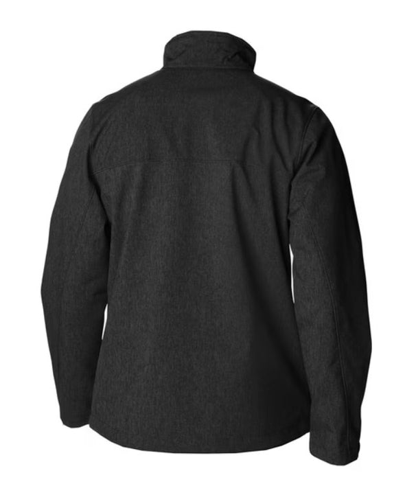 Mizzou Tigers Columbia® Sportswear Oval Tiger Head Ascender II Full Zip Softshell Black Jacket