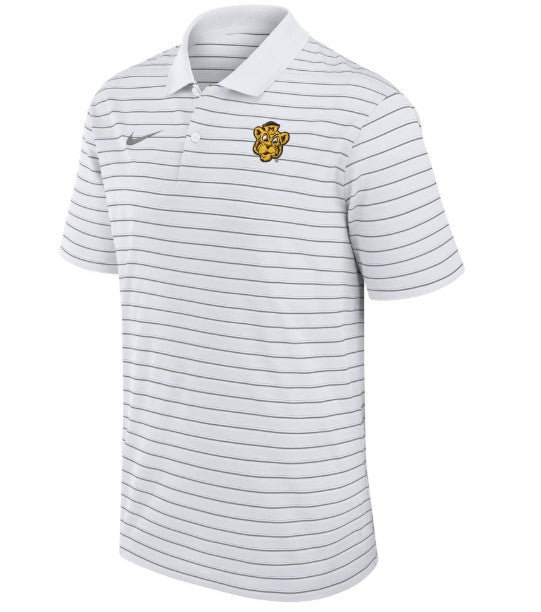 Mizzou Tigers Nike® 2025 Victory Stripe Vault Beanie Tiger White Polo