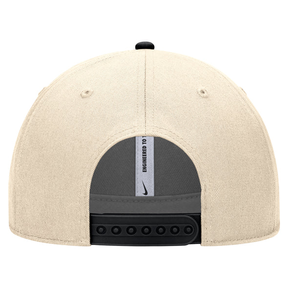 Mizzou Tigers Nike® 2025 Vault Paw M Logo Adjustable Off White Hat