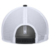 Mizzou Tigers Nike® 2025 Fan Rise Structured Oval Tiger Head Mizzou Black and White Hat