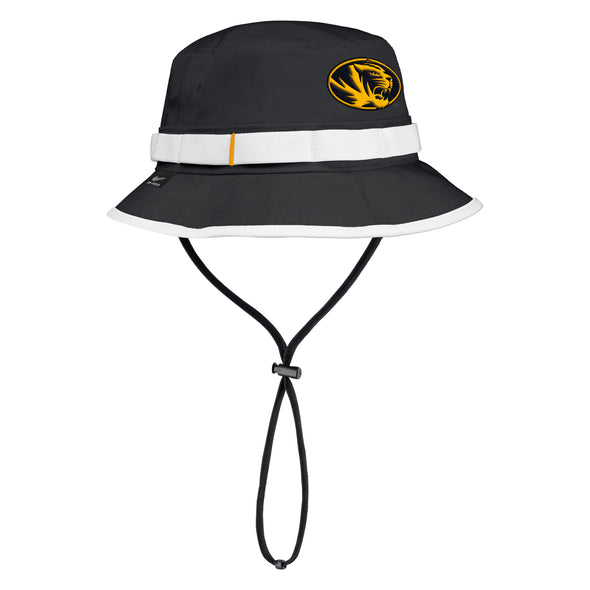 Mizzou Tigers Nike® 2025 Oval Tiger Head Black and Gold Boonie Hat