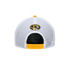 Mizzou Tigers Nike® 2025 Sideline Rise Trucker Missouri Tigers Patch Gold/White Snapback