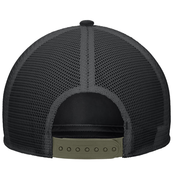 Mizzou Tigers Nike® 2025 Military Appreciation Rise Trucker Mesh Snapback Camo and Black Hat