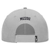 Mizzou Tigers Nike® 2025 Vault Paw M Logo Adjustable Fan Club Ripstop Dust Grey Hat