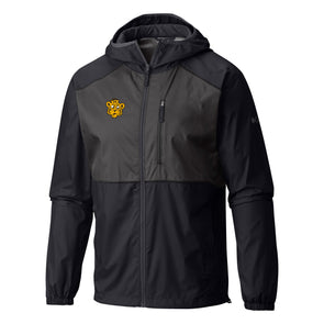 Mizzou Tigers Columbia® Flash Forward Vault Beanie Tiger Full Zip Black Windbreaker Jacket