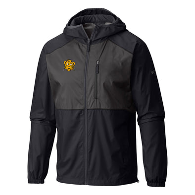 Mizzou Tigers Columbia® Flash Forward Vault Beanie Tiger Full Zip Black Windbreaker Jacket