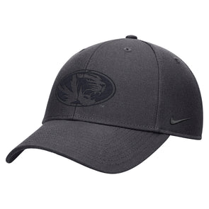 Mizzou Tigers Nike® 2025 Club Adjustable Oval Tiger Head TPU Weld Grey Hat