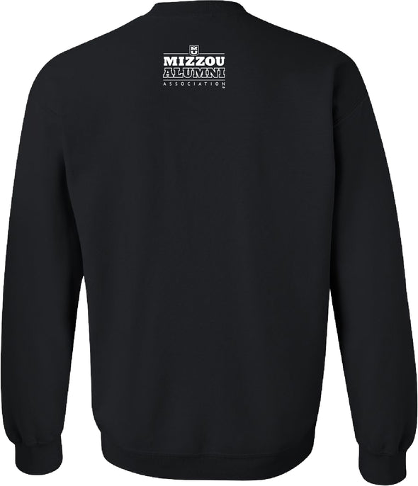Mizzou Tigers Official Homecoming 2025 Call of the Columns Black Crew Sweatshirt