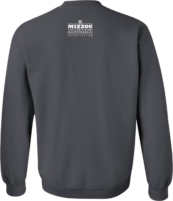 Mizzou Tigers Official Homecoming 2025 Call of the Columns Charcoal Crew Sweatshirt