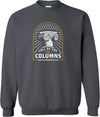 Mizzou Tigers Official Homecoming 2025 Call of the Columns Charcoal Crew Sweatshirt