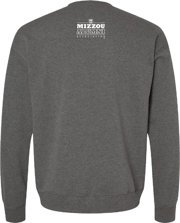 Mizzou Tigers Official Homecoming 2025 Call of the Columns Heather Dust Crew Sweatshirt