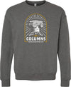 Mizzou Tigers Official Homecoming 2025 Call of the Columns Heather Dust Crew Sweatshirt