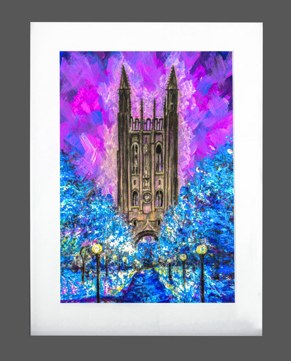 Mizzou Memorial Union Matted Print