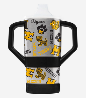 Mizzou Tigers College Vault Logo's Stainless Steel Sippy Cup