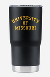 Mizzou Tigers College Vault Beanie Tiger Black 20OZ Tumbler
