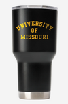 Mizzou Tigers College Vault Beanie Tiger Black 30OZ, Tumbler