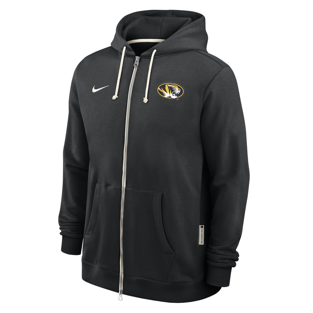 mo'oji Mizzou Tigers Nike® 2025 Sideline Full Zip Oval Tiger Head