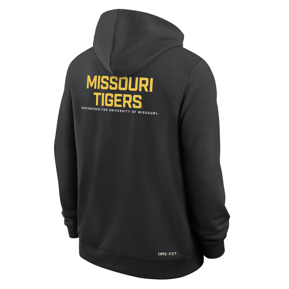 miie Mizzou Tigers Nike® 2025 Sideline Full Zip Oval Tiger Head