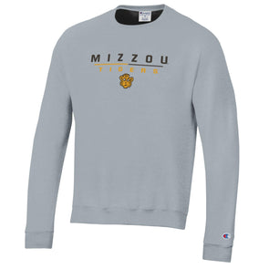 Mizzou Tigers Champion® Stadium Vault Beanie Tiger Grey Sweatshirt