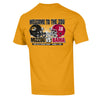 Mizzou Tiger Champion® Official MU vs Alabama Game Day Gold T-Shirt