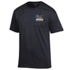 Mizzou Tiger Champion® MU vs KU Tiger Stripe Football Game Day Shirt Black