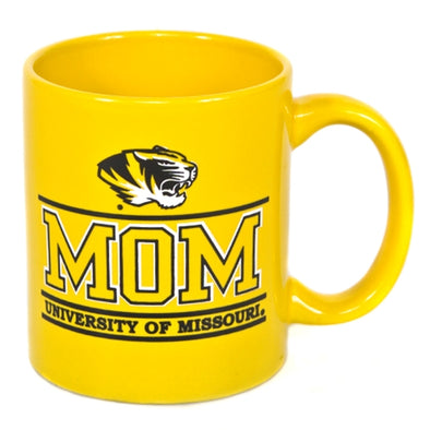 University of Missouri Mom Gold Ceramic Mug