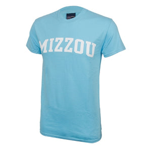 Mizzou Surf Blue Crew Neck T-Shirt
