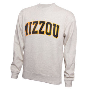 Mizzou Off-White Crew Neck Sweatshirt