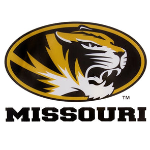 Missouri Oval Tiger Head Decal