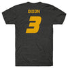 Mizzou Tigers Volleyball Replica Player NIL #3 Anna Dixon Black T-Shirt Jersey