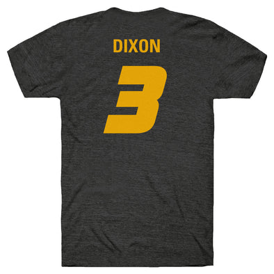 Mizzou Tigers Volleyball Replica Player NIL #3 Anna Dixon Black T-Shirt Jersey