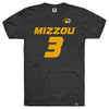 Mizzou Tigers Volleyball Replica Player NIL #3 Anna Dixon Black T-Shirt Jersey